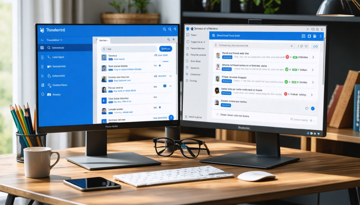 découvrez notre comparaison détaillée entre thunderbird et outlook pour déterminer quel client mail correspond le mieux à vos besoins en termes de fonctionnalités, simplicité et efficacité.