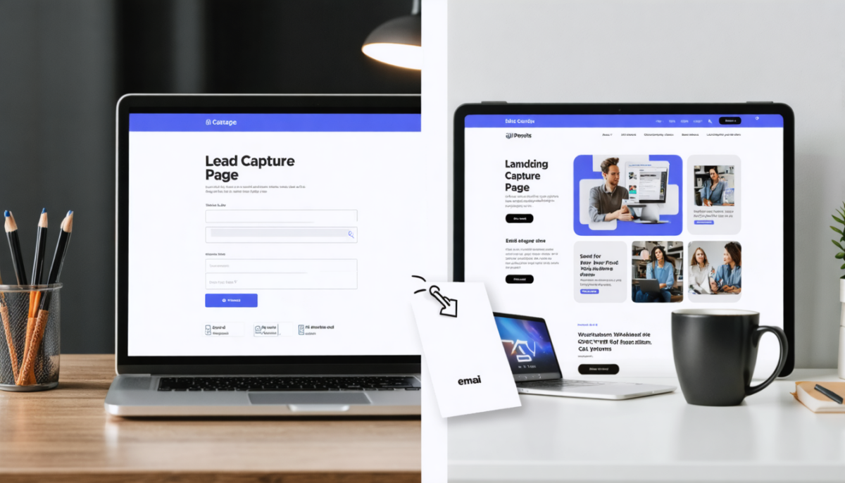 découvrez les différences entre page de capture et page de destination, et apprenez comment choisir celle qui optimisera votre stratégie marketing pour maximiser vos conversions.