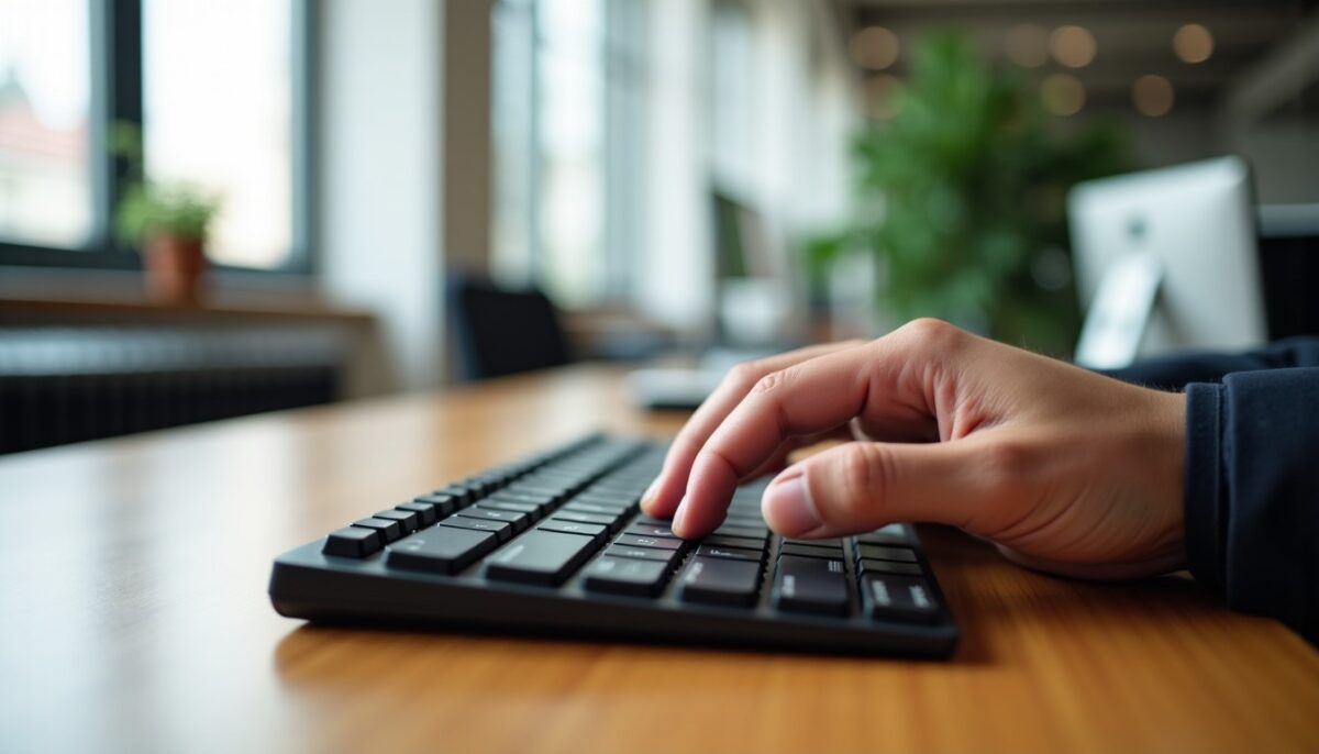 Clavier AZERTY : optimiser l'utilisation de la touche Maj pour gagner en efficacité
